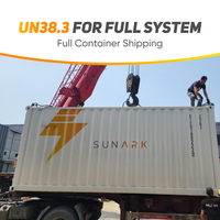 Baterías de iones de litio LiFePO4 SunArk GroundArk Container de 645 kWh 800 Ah, sistema de almacenamiento de energía recargable de 20 pies, batería BESS