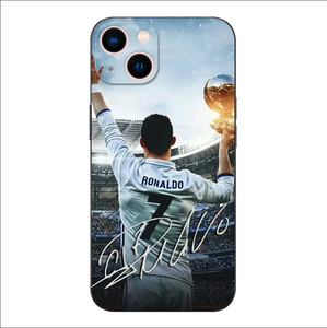 เคสโทรศัพท์ <span class=keywords><strong>iPhone</strong></span> 16/15/14/13/12/17promax/17pro/17 ลายการ์ตูน CR7 นักฟุตบอลดาวดัง วัสดุ TPU เป็นมิตรกับสิ่งแวดล้อม เหมาะสำหรับเป็นของขวัญต้อนรับ - Product Image 5
