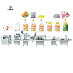 מכונה אוטומטית לספירת כמוסות, מיון בקבוקי פלסטיק, סגירה, תיוג ואריזה, קו מילוי בקבוקים וספירת כמוסות - Product Image 1