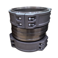 Kopling Selang 12 inci V-4-16 inci Self-locking TPU Lay Flat Hose  Konektor Cepat Aluminium Kopling Selang Pemadam Kebakaran Ukuran Besar