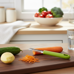 Linea di Olive moderna pelapatate facile da usare strumento di Peeling manuale eco-friendly e con contenitore scatola di 72 per le famiglie - Product Image 3