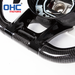Volant en fibre de carbone Ohc Motors pour Mercedes Benz C63 <span class=keywords><strong>Amg</strong></span> W205 W222 Mercedes <span class=keywords><strong>Amg</strong></span> Gt Volant en cuir suédé - Product Image 5