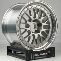 Jantes forgées Bku 2 pièces E87 E88 5x120 personnalisées 17 18 19 pouces concaves en alliage argenté pour BMW M2 M3 M4 M5 E30 E46 F82