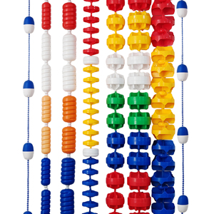 Sistema de Boyas Flotantes Antivuelco para Piscinas Olímpicas de Competición, Cuerdas Delimitadoras de Carriles y Divisores de <span class=keywords><strong>Piscina</strong></span> - Product Image 5
