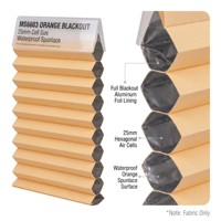 Tissu pour stores plissés alvéolés (type nid d'abeille) pour fenêtres, qualité supérieure, ODM OEM, catalogue personnalisé, vente en gros [Tissu uniquement]