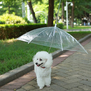 New Design The Transparent Pet Dog Umbrella - Product Image 1