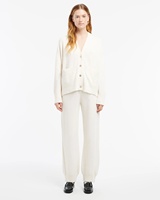 Cardigan en cachemire pour femme, boutonné, décontracté, chaud, pull en cachemire