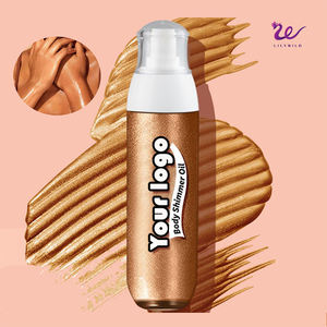 Nuova formulazione Skin-Friendly Shimmer Body <span class=keywords><strong>Spray</strong></span> 7 Shades Shimmer Cream Vegan Shimmering Body Oil - Product Image 5