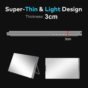 FOPO modello privato compatibile con più sistemi 1080P schermo FHD 2IPS Monitor portatile gioco triplo Monitor portatile - Product Image 5