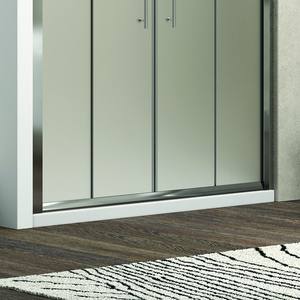 Nicchia Doccia Scorrevole Kamalu KF6000 220 cm in Vetro Opaco con 2 Porte Scorrevoli - Product Image 6