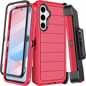 Étui de protection intégrale antichoc à 360 degrés avec clip ceinture pour Samsung Galaxy S24 FE S25 FE - Product Image 4