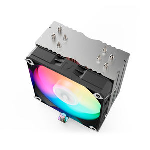 ABKO XYROS 120mm FRGB BK 4 cuivre caloduc DTH aluminium dissipateur thermique Hydro roulement pour CPU silencieux 31.44dB 53.03CFM MAX flux d'air - Product Image 1