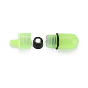 2 couleurs, clochettes de pêche lumineuses, brillent dans le noir, clochettes simples en métal inoxydable, accessoires de pêche, alarme sonore LED - Product Image 2
