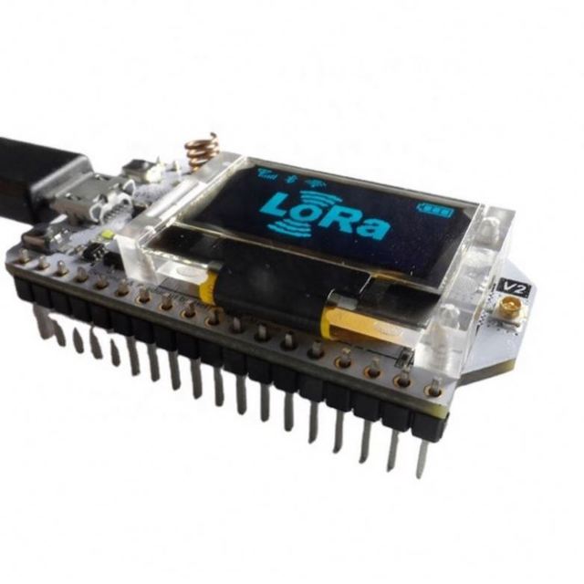 ESP32 ESP-32 Module 868MHz 915MHz SX1276 ESP32 LoRa 0.96 Inch OLED Module WiFi + Development Board With Antenna