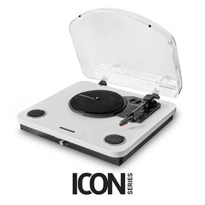 Tocadiscos (10W, vinilo, RCA, puerto USB, Bluetooth, salida Bluetooth, bambú) - Product Image 1
