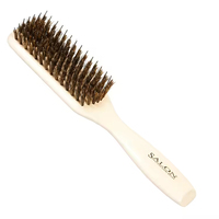 Brosse de massage ionique en bois pour cuir chevelu Peignes de coiffure avec poils et brosse de shampooing de nettoyage ronde en nylon