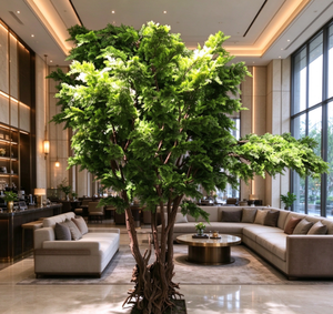 Albero Artificiale Grande in <span class=keywords><strong>Vendita</strong></span> Diretta dalla Fabbrica Bagang, Pianta Finta Naturale, Albero di Erba Verde Artificiale, <span class=keywords><strong>Bonsai</strong></span> di Pino <span class=keywords><strong>Giapponese</strong></span> - Product Image 4