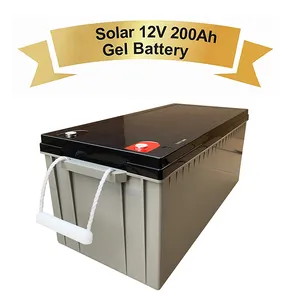 Batería de Gel Solar, 12V, 250Ah, Agm, Vrla
