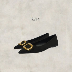 Zapatos de Mujer Elegantes Personalizados, Zapatos Planos de Moda con Joyería Metálica Tejida, Nuevos Zapatos Sin Cordones para Toda Temporada - Product Image 2