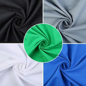 Toile de fond de photographie de studio portable en gros, en tissu mousseline épais découpé, couleurs bleu, noir, gris, vert - Product Image 1