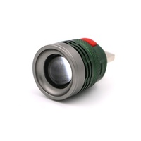 Mini lampe de poche à LED USB Lumineux Zoomable Petites lampes de poche Lampe de poche pour une utilisation d'urgence Interface USB Banques d'alimentation Accessoires