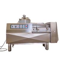 Nouvelle machine automatique et manuelle en acier inoxydable à épaisseur réglable et haute rigidité pour la découpe de poisson, porc, bœuf, légumes, viande congelée en bandes, en cubes et en tranches