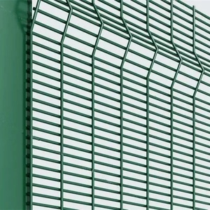 Hot Sale High Security <strong>Border</strong> Fence PVC Coated Welded Steel Wire Mesh Panels 358 Prison Fence Anti Climbing <strong>Fencing</strong> Custom - Product Image 6