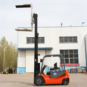 High Quality CE Electric Forklift 4x4 Hydraulic All Terrain Forklift 3 Ton 3.5 Ton Factory Supermarket Mobile Electric Forklift - Product Image 2