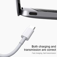 En stock Câble de données de charge rapide 60W Câble USB de charge Type C vers Type C PD 1m 2m PD 60W