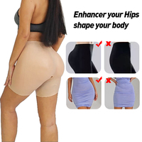 Shapewear féminin rembourré en silicone, culotte rehausseur de fesses et de hanches en silicone, short en silicone, sous-vêtements volumineux, shapewear BBL