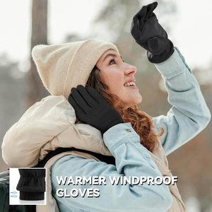 <span class=keywords><strong>Gants</strong></span> d'hiver tactiles OZERO pour hommes, coupe-vent, imperméables, en <span class=keywords><strong>polaire</strong></span> thermique, chauds, pour la course à pied, le cyclisme, la conduite, le ski - Product Image 6