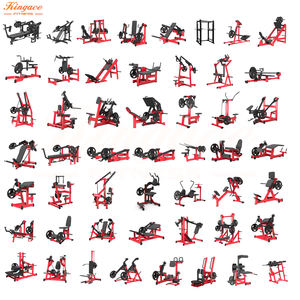 Mesin Olahraga Gym Berkualitas Tinggi, Peralatan Gym Komersial untuk Duduk, Mesin Chest Press Incline dengan Beban Plat - Product Image 5