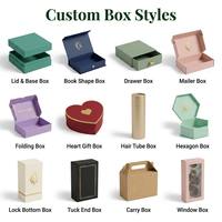 Boîte d'emballage personnalisée pour flacons avec insert en mousse EVA découpée, envoi postal en carton ondulé pour flacons de peptides