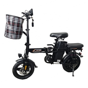 Bicicleta Eléctrica Plegable de 14 Pulgadas con Neumáticos de 2.5, Potente, 48V 500W 350W, para Adultos, Venta al Por Mayor - Product Image 4