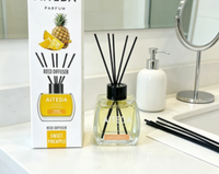 Diffuseur de parfum pour voiture écologique 120 ml, diffuseur à bâtonnets d'huiles essentielles sans flamme, purificateur d'air