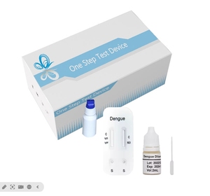 Prueba Rápida de <span class=keywords><strong>Dengue</strong></span>, Kit de Antígeno NS1 de Un Solo Uso, Certificación CE/ISO, 2 Años de Vida Útil, Rápida, Precisa y Temprana - Product Image 1