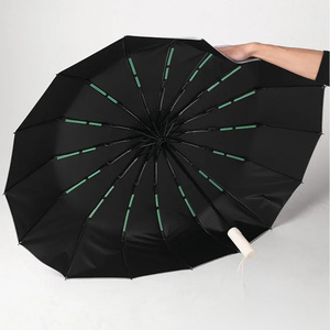 <span class=keywords><strong>Parapluie</strong></span> Automatique en Fibre de Verre à 12 Baleines pour Femme, Protection UV, Design Moderne, Imperméable, Vente en Gros de Haute Qualité - Product Image 2