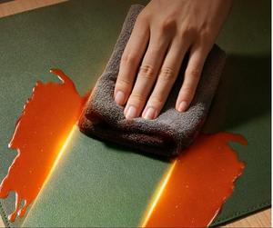 Large PU Leather Mouse Pad Waterproof <b>Desk</b> <b>Mat</b> Antifouling Keyboard Pad Table Warmer Pad 90*42cm - Product Image 4