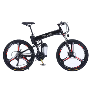 Bicicleta Eléctrica Plegable XFY con Marco <span class=keywords><strong>de</strong></span> Aleación <span class=keywords><strong>de</strong></span> Aluminio <span class=keywords><strong>de</strong></span> 26 Pulgadas, 5 Velocidades, Motor Central <span class=keywords><strong>de</strong></span> 350 W, Frenos <span class=keywords><strong>de</strong></span> Disco Hidráulicos, Batería Extraíble - Product Image 3