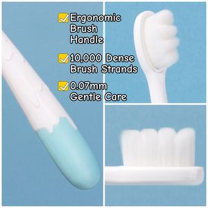 Spazzolino per Bambini con Logo Personalizzato, 10000 Setole Extra Morbide, Colorato in Plastica per Igiene Orale - Product Image 3