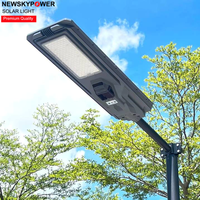 MJ-SSTH STARSHIP intégré tout en un lampadaire solaire LED 800W 1200W lampadaire civil pour parc cour jardin route interne