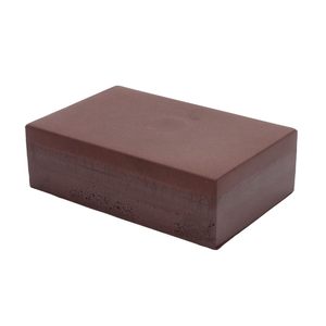 Bloque de espuma preformado ignífugo B258 color granate de 2.36 pulgadas x 5.12 pulgadas x 8 pulgadas para resistencia al fuego y aislamiento acústico - Product Image 1