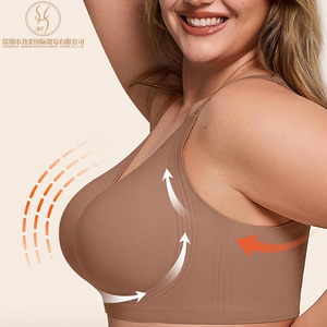 <span class=keywords><strong>Reggiseno</strong></span> Senza Ferretto Personalizzabile OEM, <span class=keywords><strong>Push</strong></span>-<span class=keywords><strong>up</strong></span>, Senza Cuciture, Copertura Totale, Comfort per Donne - Product Image 2