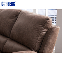 MANWAH CHEERS Ensemble de Canapés Relaxants Modernes en Tissu 3+2+1, Mobilier de Salon de Haute Qualité, Fauteuil et Canapé Deux Places Inclinables Manuellement