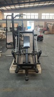 Máquina de press de banca inclinada con carga de placas, equipo de gimnasio de alta resistencia, equipo de fitness para remo lineal, remo de barra en T