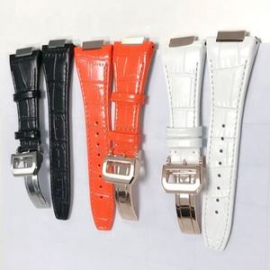 Bracelet de montre de luxe en cuir véritable série 7 45mm - Product Image 3