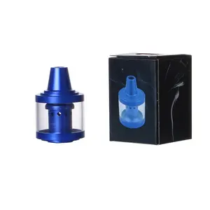 2023 Colored metal hookah shisha oil catcher Small size hookah smoking oil storage container