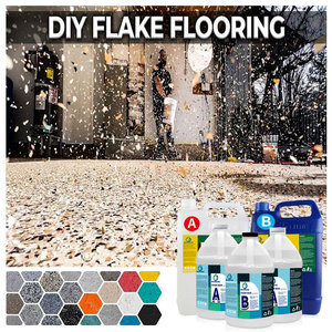 Flocons de couleur époxy de haute qualité avec résine époxy pour revêtement de sol en béton - Product Image 3