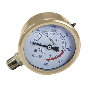 Manomètre à huile, manomètre à liquide, régulateur de pression d'air/gaz avec manomètre - Product Image 3