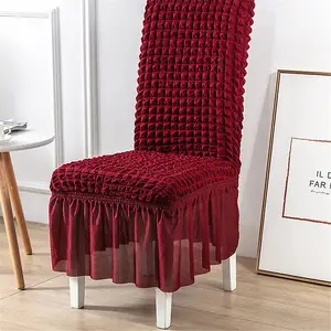 Universal Dining Chair Schon bezug mit Rock Stretch able Furniture Protector für Kinder Haustiere Home Ceremony Bankett